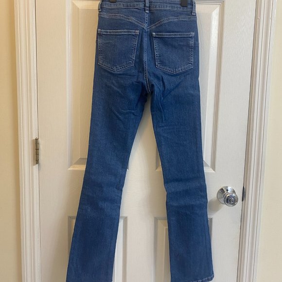 AsYou Classic Blue Flared Skinny Jeans - Picture 4 of 4